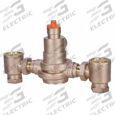 POWERS Thermostatic Mixing Valve: For Hot Water/Water Media, Thermostatic, Bronze - Emergency Fixture Mixing Valves