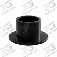 OILITE Flanged Sleeve Bearing: PEEK, 1/4 in Bore, 5/16 in OD, 1/4 in Overall Lg, Black, 10 PK (MPN PF-0405-02B). Key specifications — Brand: OILITE; Color: Black.