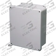 WIEGMANN Enclosure: Fiberglass, 10 in x 8 in x 6 in, NEMA 1/12/3R/4X, Solid Cover, Screw On (MPN HW-J100806SC). Key specifications — Brand: WIEGMANN; Closure Method: Screws; Enclosure Material: Fiberglass; Knockouts: Not Included.