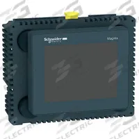 SCHNEIDER ELECTRIC HMI Controller Panel: TFT Color LCD, 3.5 in Display Screen Size, 24V DC (MPN HMISCU6B5). Key specifications — Supply Voltage Rating: 24V DC.