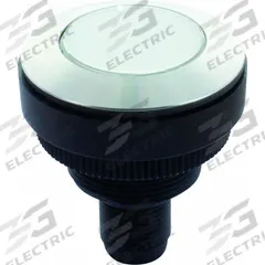 MURRELEKTRONIK Illuminated Push Button: Illuminated, Flush Profile, Non-Metallic, 30 mm, 1NO (MPN 69111). Key specifications — Brand: MURRELEKTRONIK; Action: Momentary; Push Button Material Type: Non-Metallic.