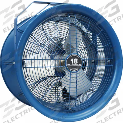 PATTERSON Fan Head: 18 in Blade Dia, 1 Speeds, 277V AC, 1/2 hp Motor - High-Velocity Industrial Fan Heads