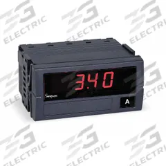 SIMPSON ELECTRIC Digital Panel Meter: 199.9 Display Span - Max, 120 V AC, 0 V DC – 10 V DC, 120 V AC (MPN F35-1-73-0). Key specifications — attr1042966: F35-1-73-0; attr1042969: +/-1.0% of Reading +/- 5 Count; attr1042981: Red; attr1042982: LED; attr1042990: Instructions; attr1042993: 4X; attr1043003: Digital Panel Meter; attr1043006: F35.