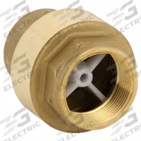 BONOMI Valve: Swing, Inline Valve Body, 1 1/2 in Pipe Size, FNPT x FNPT, Brass, Female, NPT, NPT (MPN 100012LF-1-1/2"). Key specifications — Brand: BONOMI.