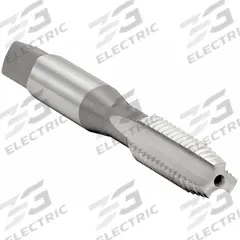 OSG Straight Flute Tap: 1/2"-20 UNF, H3 / 2B-3B, 3 Flute, Plug Chamfer, High Speed Steel (MPN 1172800)