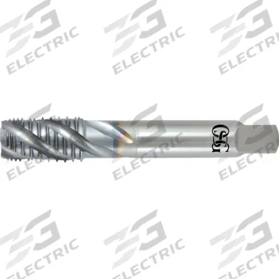 OSG Pipe Tap: 1/2"-14 NPTF, 4 Flute, Interrupted Thread, V Coated Cobalt (MPN 1657106008) - Interrupted-Thread Spiral-Flute Pipe Taps