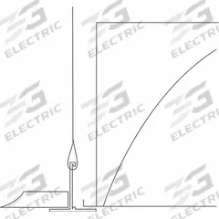 COLUMBIA LIGHTING Flange Kit: 12 5/12 in Wd, 24 in Lg, 2 11/12 in Ht (MPN FK12). Key specifications — attr1260773: Flange Kit; attr1260757: COLUMBIA LIGHTING; attr1260763: 1 ft x 2 ft Recessed Troffers.