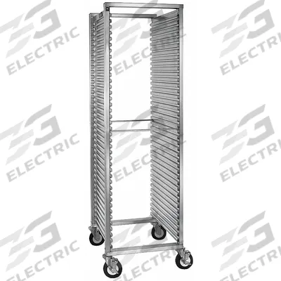CRES COR Rack: 39 Slots, 1 1/2 in Betw Shelves, 250 lb Capac, 21 7/8 in Wd, 69 5/8 in Ht - Standard-Duty End-Loading Sheet Pan Racks