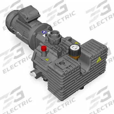 ELMO RIETSCHLE Vacuum Pump: Series C, Three Phase, 1 1/2 in BSPP Female, IP55 - Elmo Rietschle Series C Vacuum Pumps