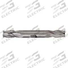 CLEVELAND Square End Mill: Carbide, Double End, 4 Flute, 1/8" Mill Dia, 7/16" LOC, 3" OAL (MPN C60273)