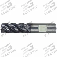 WIDIA HANITA: Carbide, AlTiN Coated, 5 Flute, 3/4" Mill Dia, 1-1/2" LOC, 0.03" Rad, 4" OAL (MPN TM5V0S19007BW)