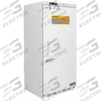 AMERICAN BIOTECH SUPPLY Lab Refrigerator: 17 cu ft, Upright, 1°C to 10°C, 28 5/8 in Overall Dp, Temp (MPN ABT-HC-ERP-17). Key specifications — Door Opening Style: Right; Color: White; Alarm Type: Temperature; Manufacturer Part Number: ABT-HC-ERP-17; Brand: AMERICAN BIOTECH SUPPLY; Product Type: Lab Refrigerator; Door Type: Swing Solid; Refrigerant Type: R-600a.