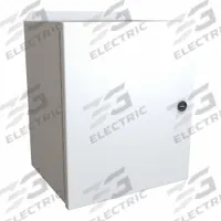 HAMMOND Electrical Enclosure: Steel, 12 in x 10 in x 8 in, NEMA 12/13/3R/4, w/Panel, Solid Cover (MPN EJ12108LG). Key specifications — Closure Method: Latches; Brand: HAMMOND; Knockouts: Not Included.