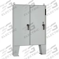 HOFFMAN Enclosure: Steel, 60 in x 49 in x 12 in, NEMA 12, Solid Cover, Hinged (MPN A60X4912LPFTC). Key specifications — Brand: HOFFMAN; Closure Method: Handle; Knockouts: Not Included.
