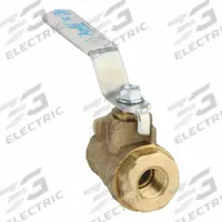APOLLO Manual Two-Way Ball Valve: 1/4 in, Brass, Straight, FNPT x FNPT, 600 psi Max. Pressure (CWP) (MPN 77FLF10101). Key specifications — Brand: APOLLO; Handle: Lever.