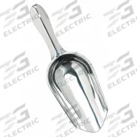 CRESTWARE Ice Scoop: Silver, Ice Scoop, Stainless Steel, 12 oz Capacity (MPN ISP). Key specifications — NSF Certified: No; Brand: CRESTWARE; Color: Silver.