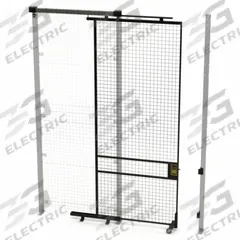 HUSKY RACK & WIRE Tunnel Slide Door: 10 ft H x 4 ft W x 1 3/4 in D, Black, Powder-Coated (MPN V590410). Key specifications — attr1283297: Powder-Coated; attr1283316: Steel; attr1283313: Yes; attr1283333: HUSKY RACK & WIRE.