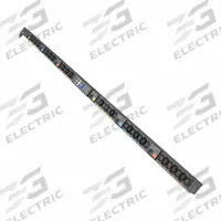 EATON TRIPP LITE PDU: Three-Phase, 208V AC, 42 Outlets, (18) C39/(24) C13, Metered, Remote-Monitored (MPN EVMI4609X-06). Key specifications — Plug Type: 460P9W; Brand: EATON TRIPP LITE; Phase: Three-Phase; Maximum Input Voltage: 208V AC; Receptacle Type: (18) C39; Mounting Location: Vertical Rack; Facing: Front or Side.