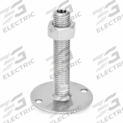JW WINCO Male-End Leveling Mount: Swiveling Stud, 3/4"-10 Thread Size, 3.15 in - Swivel Male Leveling Mounts