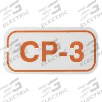 BRADY Lockout Tag: None/ No Header, CP-3, Polystyrene, English, Plastic (MPN 105636)