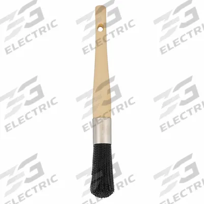 WESTWARD Parts Washer Brush: Straight, Nylon, Wood, 11 in Overall Lg, 20Y118 - Standard Parts Washing Brushes
