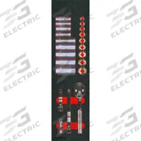 PROTO Socket Sets: 3/8 in Drive, 22 Piece, 12-Point, SAE, 3/8 to 7/8 in (MPN J52136KV). Key specifications — attr1224269: 3/8 in; attr1204638: Drive Tools Included; attr1204650: 3/8 to 7/8 in; attr1204673: Socket Bits Included; attr1204688: PROTO; attr1206170: Standard Sockets.