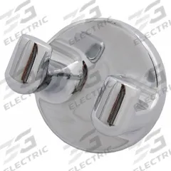 APPROVED VENDOR Robe Hook: 2 1/8 in x 2 1/8 in x 1 3/4 in, Zinc, Polished (MPN 04-8402). Key specifications — Brand: APPROVED VENDOR; Material: Zinc.