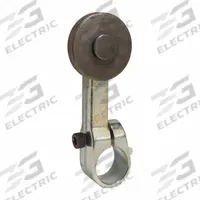 TELEMECANIQUE SENSORS Limit Switch Lever Arm: Roller Lever, Fixed, 2.5 in Arm/Operator Lg - Max (MPN 9007B9). Key specifications — Brand: TELEMECANIQUE SENSORS; Compatible with Series: 9007T; Roller Position: Outside Offset; Actuator Style: Rotary Lever Roller.