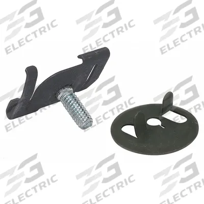 B-LINE BY EATON Clip: 1 in Lg, 1 in Wd, 1 in Ht, Zinc Plated - Clips, Chains & Hangers