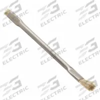 TECHSPRAY Utility Brush: 1/4" x 1/2", Hog Hair (MPN 2031-1). Key specifications — Brand: TECHSPRAY; Handle Material: Stainless Steel.