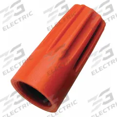 IDEAL Twist-On Wire Connectors: Orange, Wire Sizes 18 AWG – 14 AWG, 600 V, 100, PK (MPN 30-073). Key specifications — Brand: IDEAL; Maximum Wire Combination: (2) 14 AWG; Manufacturer Part Number: 30-073; Minimum Wire Combination: (1) 18 AWG with (1) 20 AWG.