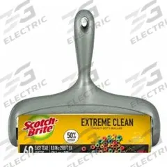 SCOTCH-BRITE Lint Roller: 60 Sheets, 12 5/8 in Sheet Lg, 8 in Sheet Wd, White (MPN 830LSRS-60). Key specifications — Brand: SCOTCH-BRITE.