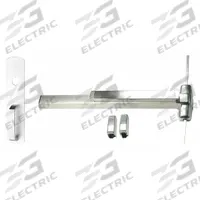 VON DUPRIN Surface Vertical Rod: 3 ft Max Door Wd, Chrome (MPN 9827NL-F 3 26D). Key specifications — attr1011860: Exit Device; attr1011837: VON DUPRIN; attr1011847: Surface Vertical Rod; attr1011858: Night Latch; attr1024139: Touchbar; attr1011835: Yes.