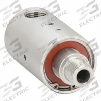 DUFF-NORTON Rotary Union: Straight, Plain Stainless Steel, 1 Passages, 1/2" Threaded Rotating Shaft (MPN 750111C). Key specifications — Maximum Speed: 1000 rpm; Brand: DUFF-NORTON; Seal Material: Carbon Graphite; Rotating Shaft Thread Size: 1/2".