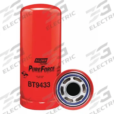 BALDWIN FILTERS Hydraulic Filter: Hydraulic Fluid, 1 3/8"-12 Thread Size, Spin-On, Cellulose - Spin-On Hydraulic Filters