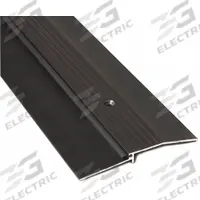 NATIONAL GUARD Door Threshold: Bumper Seal, Aluminum, 3 ft Lg (MPN 950NDKB-36). Key specifications — Brand: NATIONAL GUARD; Transition Type: Smooth.