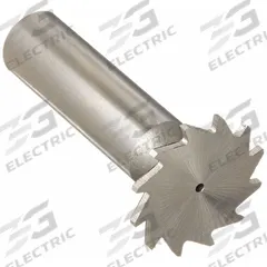 KEO Narrow Keyseat Cutter: High Speed Steel, Straight Tooth, 1-3/8" Dia, 1/8" Thick, 14 Tooth (MPN 943-000-598)
