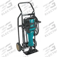 MAKITA Breaker Hammer Kit: Corded, T-Handle, 1 1/8 in Hex, 53.9 ft-lb, 870 bpm, 69.1 lb Wt, 120V AC (MPN HM1812X3). Key specifications — attr113892: 120V AC; attr113880: Continuous; attr113860: MAKITA.