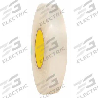 APPROVED VENDOR Foam Tape: Firm, Permanent, 1 in Wd, 36 yd Lg, 40 mil Thick, Closed - Transparent Double-Sided Foam Tape