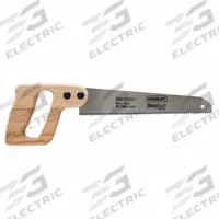 STANLEY Utility Saw: 10 in Blade Lg, Steel, 15 in Overall Lg, 11, Wood (MPN 20-221). Key specifications — attr307094: Steel; attr307097: Wood; attr307096: 11; attr324786: STANLEY.
