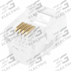 MONOPRICE Modular Plug: Modular Plug RJ11, Stranded, 50pk Pack Size, 50 (MPN 7268). Key specifications — Brand: MONOPRICE; Color: Clear; Compatible Cable Shape: Flat; Compatible Number of Fibers: Duplex; Compatible Wire Solid/Stranded: Stranded; _Pack Size: 50pk.