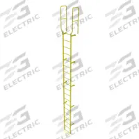 TRI-ARC Ladder,Walk-Thru Fixed,Steel,19-Rung: 22 ft Overall Ht, 28 in Overall Wd, Steel, 19 Rungs (MPN WLFS0219-Y). Key specifications — Brand: TRI-ARC; Number of Sections: 1.