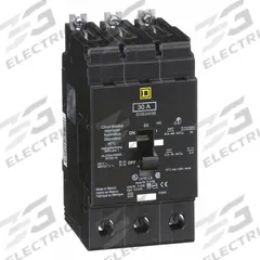 SQUARE D Miniature Circuit Breaker: 30 A, 480Y/277 V AC, 3 Poles (MPN EGB34030). Key specifications — Amps: 30 A; AC Voltage Rating: 480Y/277 V AC; Brand: SQUARE D.