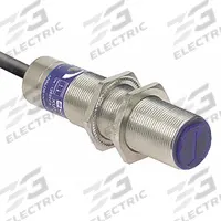 TELEMECANIQUE SENSORS Photoelectric Sensor: M18 Threaded, Non-Terminated Cable (MPN XU8M18MA230). Key specifications — Brand: TELEMECANIQUE SENSORS; Electrical Connection: Bare Wire; Manufacturer Part Number: XU8M18MA230; Body Material: Brass; DC Supply Voltage Rating: 24-240V DC; NEMA Enclosure Rating: No Enclosure; Series: XU; AC Supply Voltage Rating: 24-240V AC.