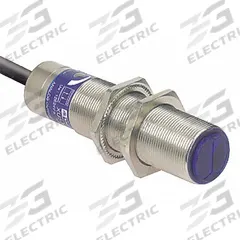 TELEMECANIQUE SENSORS Photoelectric Sensor: M18 Threaded, Non-Terminated Cable (MPN XU8M18MA230). Key specifications — Brand: TELEMECANIQUE SENSORS; Electrical Connection: Bare Wire; Manufacturer Part Number: XU8M18MA230; Body Material: Brass; DC Supply Voltage Rating: 24-240V DC; NEMA Enclosure Rating: No Enclosure; Series: XU; AC Supply Voltage Rating: 24-240V AC.