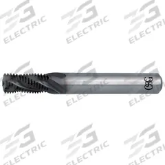 OSG Thread Mill: Helical Flute, M24x3 Metric, 5 Flute, EXO Coated Carbide (MPN 3900086). Key specifications — attr1300935: OSG.