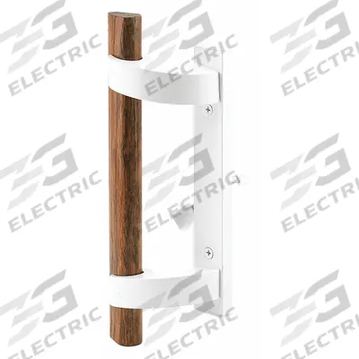 PRIME-LINE Sliding Door Lock: 2 3/8 in Lg, 2 3/8 in Wd - Recessed Handles for Sliding Doors