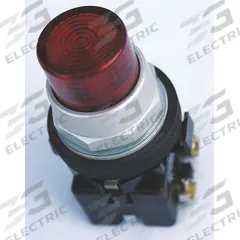 EATON Pilot Light: 30 mm Panel Mounting Size, Red, LED, 120 V AC/DC Max Volt Rating (Supply) (MPN HT8GTRF7). Key specifications — Series: HT800; Brand: EATON; Includes Push-To-Test: Push-To-Test Included.