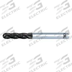 OSG Ball End Mill: Carbide, Diamond Coated, 4 Flute, 1/32" Mill Dia, 3/32" LOC, 1-1/2" OAL (MPN 72300216)