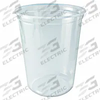 APPROVED VENDOR Disposable Carry-Out Food Container: Polypropylene, 1 Compartments, Clear, 500 PK (MPN 9505104 PK32TC). Key specifications — attr561915: Deli Container; attr644910: Medium-Weight; attr561912: Detached Lid; attr553675: Polypropylene; attr553686: PPLID; attr553677: Yes; attr553680: Deli Container; attr553682: Round.